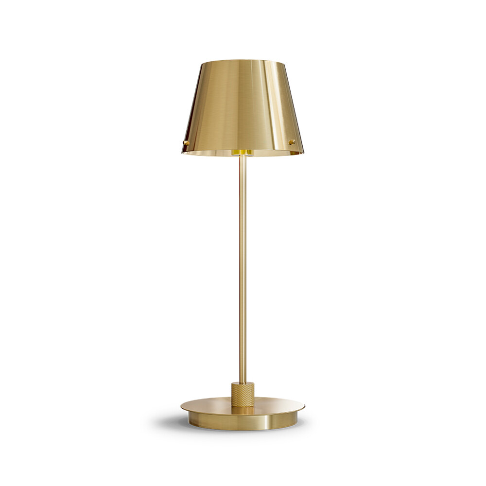 Herstal – Gil il Grande Pöytävalaisin Satin Brass/Satin Brass