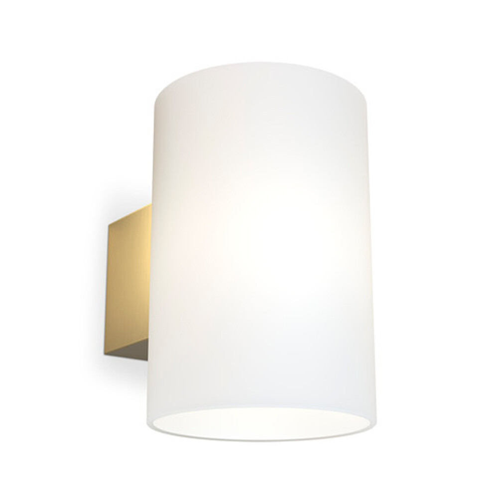 Herstal – Evoke Seinävalaisin IP44 Large Satin Brass/Opaali