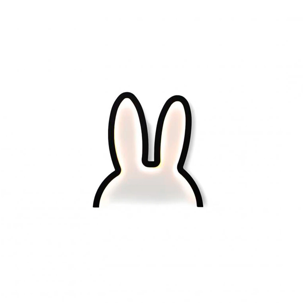 Atelier Pierre – Miffy Seinävalaisimet Black LED Mood Light Small