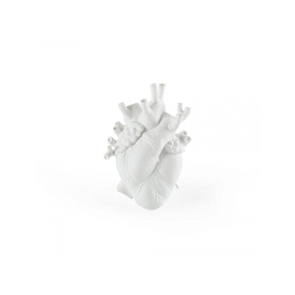 Seletti – Love In Bloom Porcelain Heart Vase