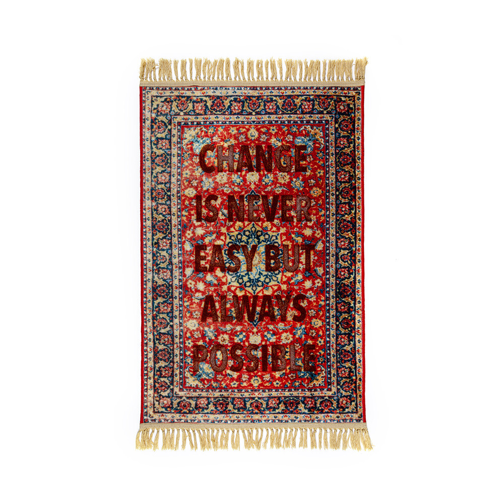 Seletti – Possible Burnt Carpet #12 80×120 Punainen/Multicolor