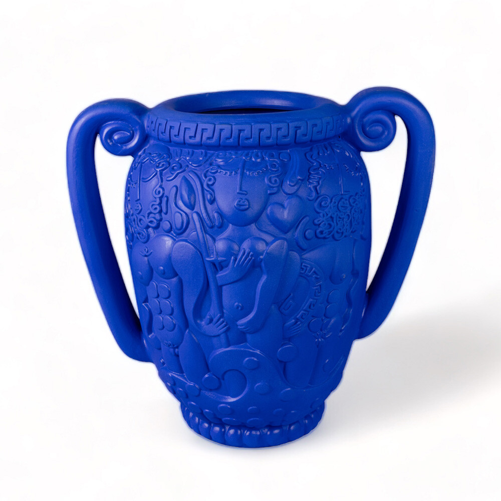 Seletti - Magna Graecia Amphora Terracotta Blauw