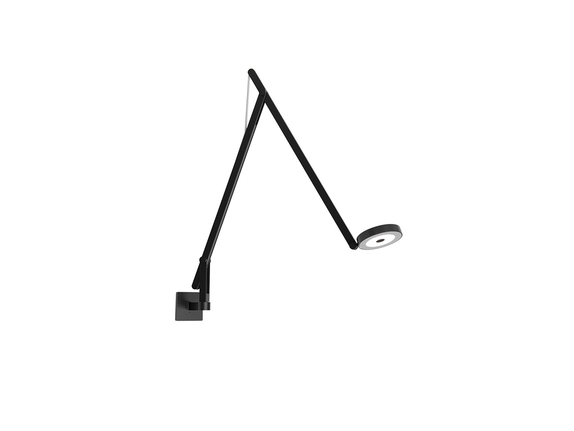 Rotaliana - String W1 Wandlamp DTW Matt Black/Silver