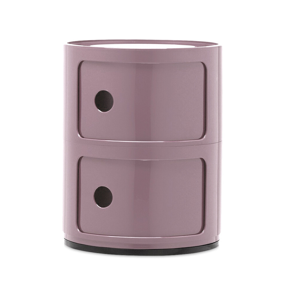 Kartell – Componibili 2 Sivupöytä Mauve