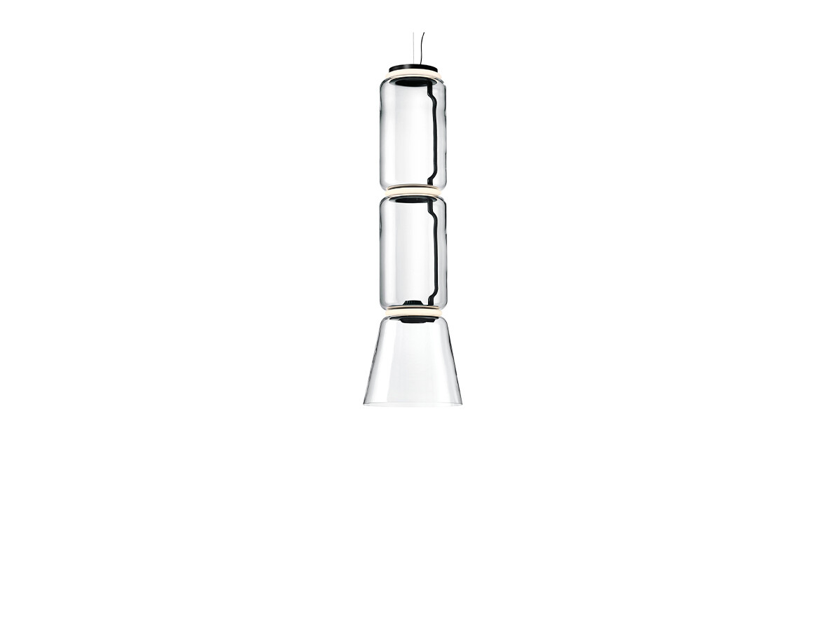 Flos - Noctambule S2 Hanglamp Low Cylinder & Cone