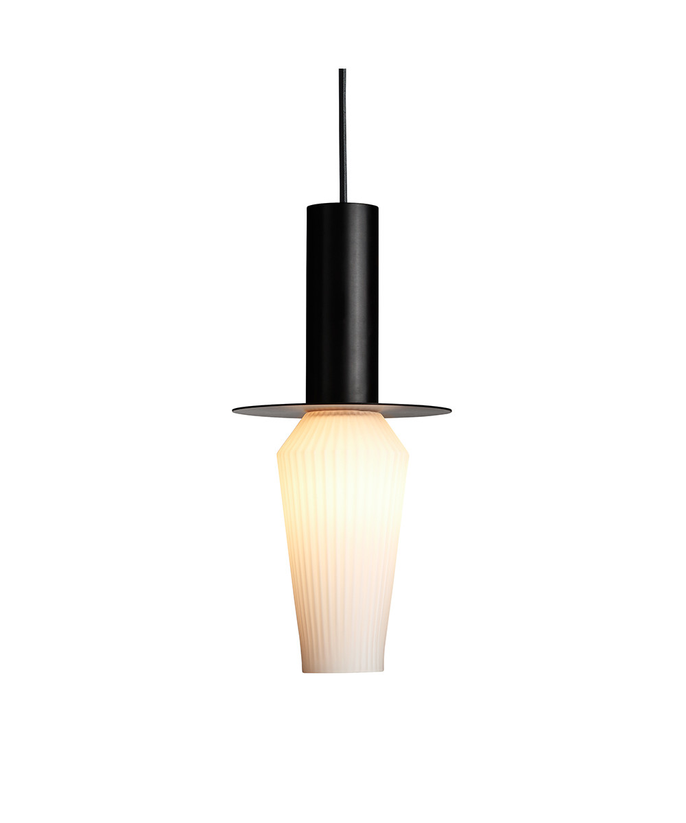 Design By Us - Harakiri Hanglamp Zwart/Opal Design By Us