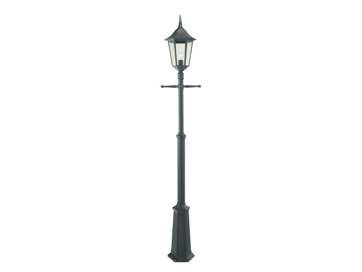 Norlys - Modena 1 Buiten Park Lamp met Grondpin Zwart