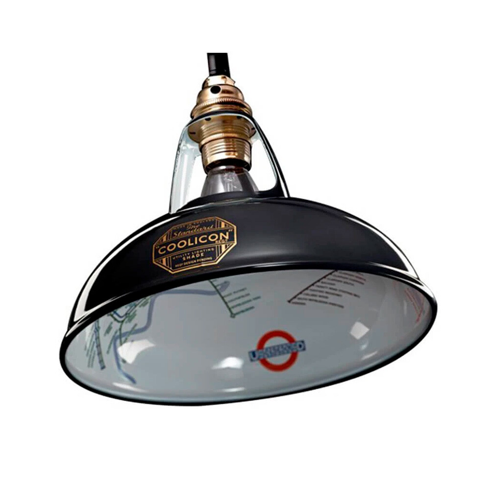 Coolicon - Large Original 1933 Design Hanglamp First Edition Black Underground Coolicon