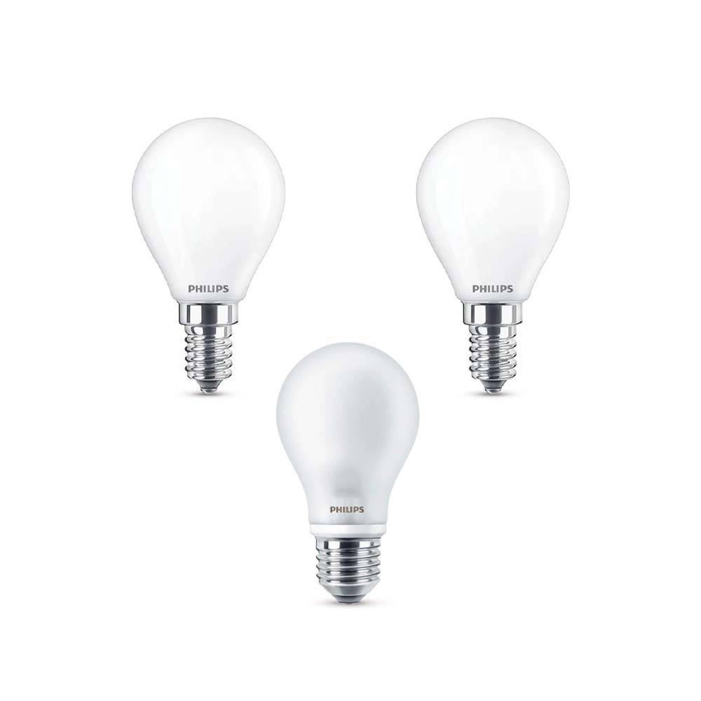 Philips – Lamppu LED Melt Trio E27 + E14