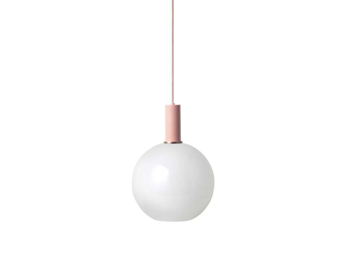 Ferm Living – Collect Riippuvalaisin Opal Sphere Low Rose