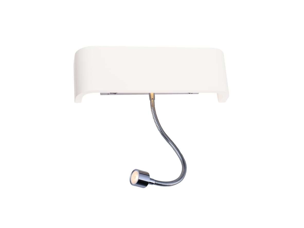 SLV - Mana Spot Wandlamp DTW W30,9xH9,5XD7,4 White/Chrome