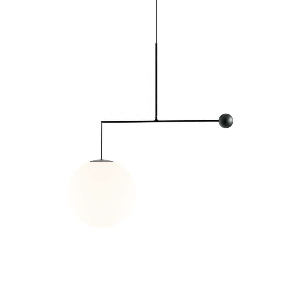 Luceplan - Malamata Hanglamp Ø48 Matt Black