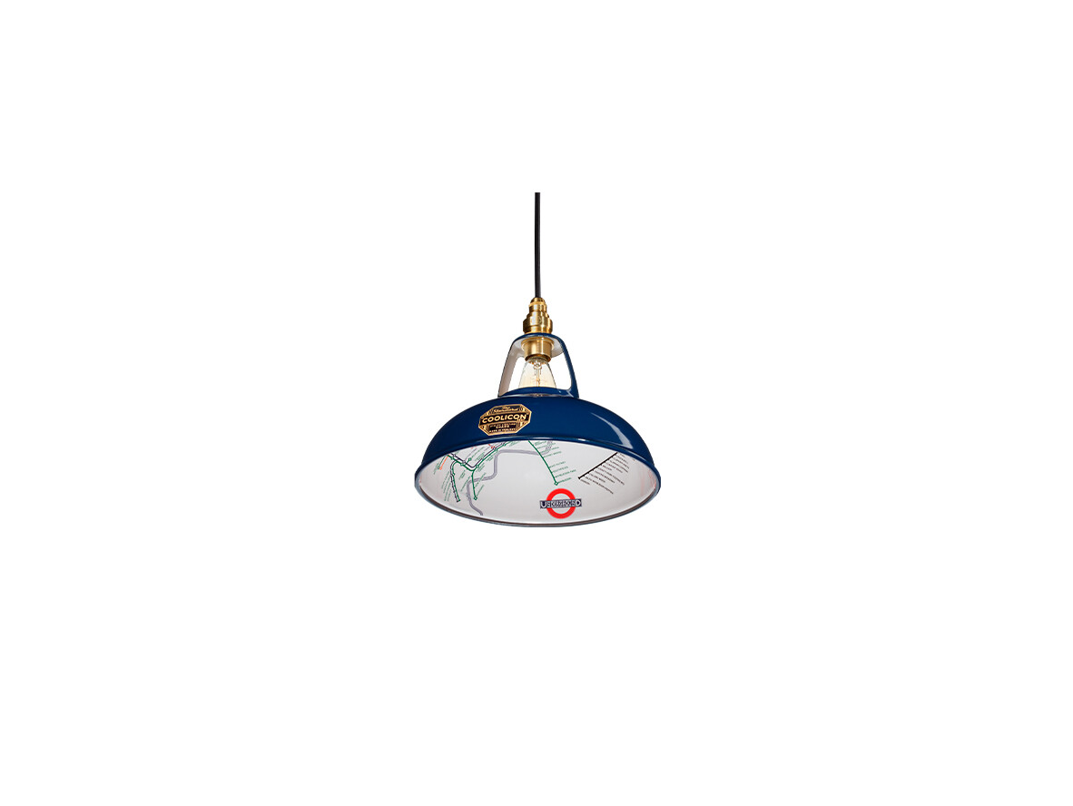 Coolicon - Original 1933 Design Hanglamp Piccadilly Line Blue