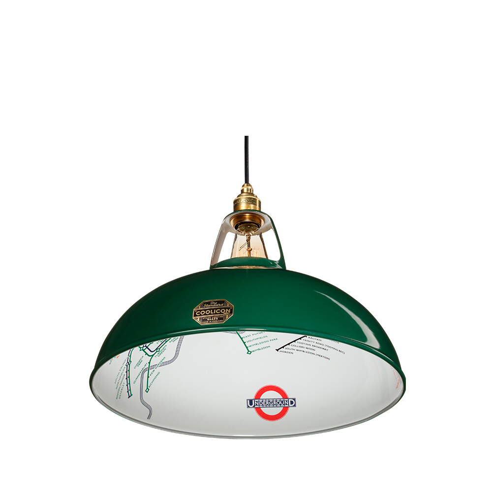 Coolicon - Large 1933 Design Hanglamp District Line Green