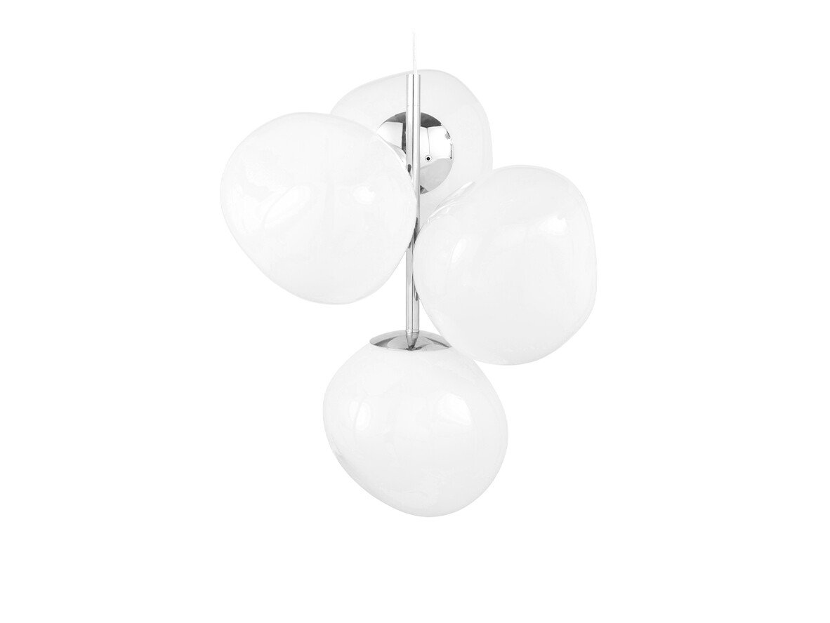 Tom Dixon - Melt Kroonluchter Small Opal/Silver