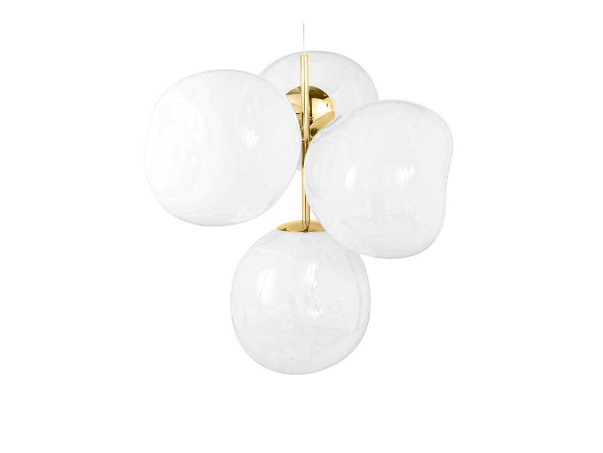 Tom Dixon - Melt Kroonluchter Small Opal/Gold