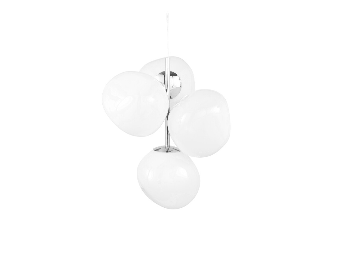 Tom Dixon - Melt Kroonluchter Mini Opal/Silver