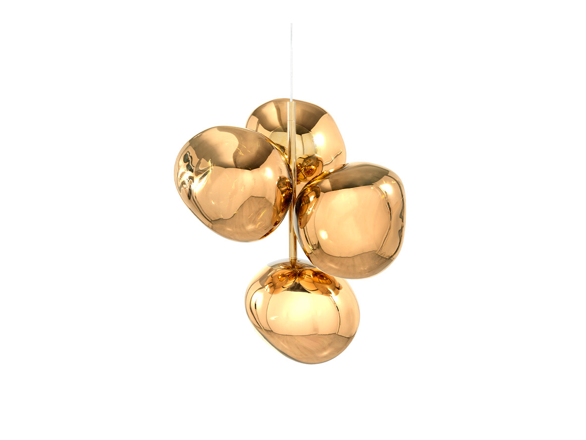 Tom Dixon - Melt Kroonluchter Mini Gold