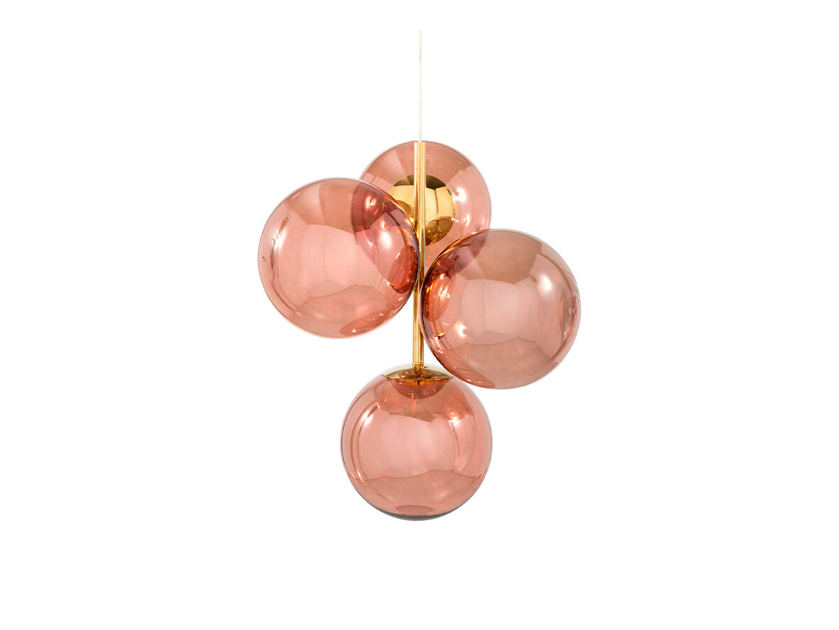 Tom Dixon - Globe Kroonluchter Mini Copper