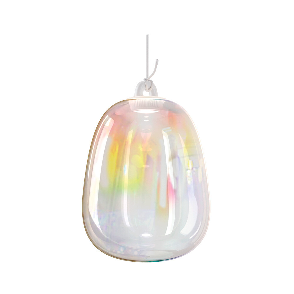 Lodes - Oblò Hanglamp Large 2700K Rainbow/Wit