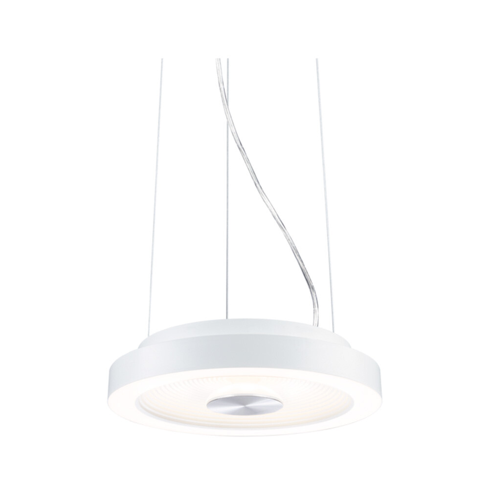 Paulmann - Volea LED Hanglamp Ø40 IP44 Dim. White/Silver