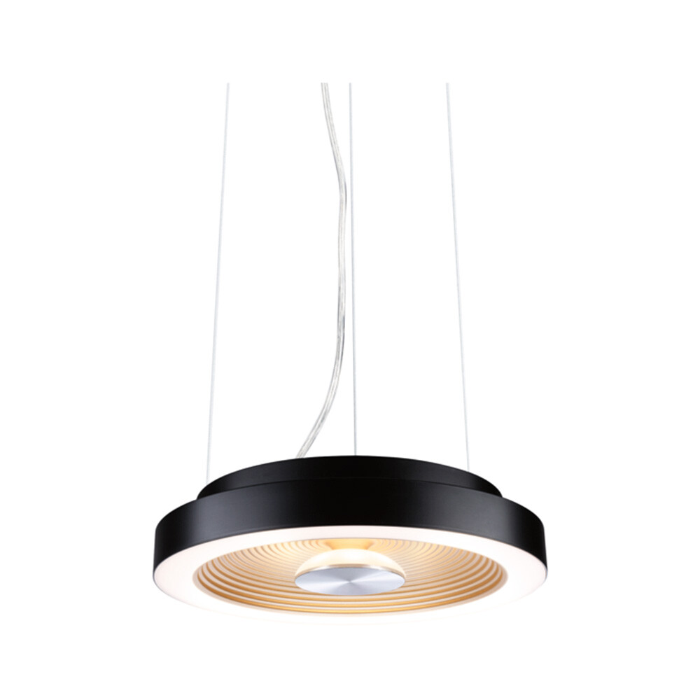 Paulmann - Volea LED Hanglamp Ø40 IP44 Dim. Black/Silver