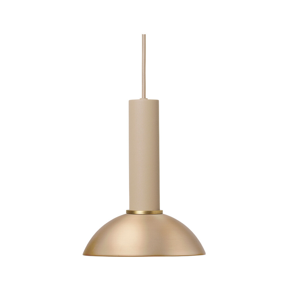 ferm LIVING – Collect Riippuvalaisin Hoop High Cashmere/Brass