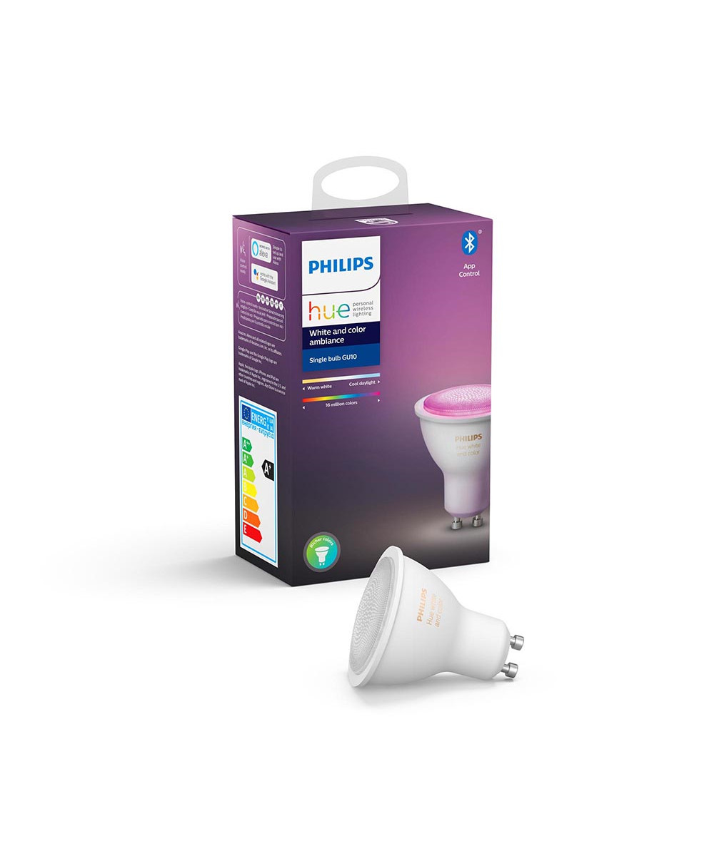 Philips Hue – White & Color 6W Bluetooth GU10 Lamppu