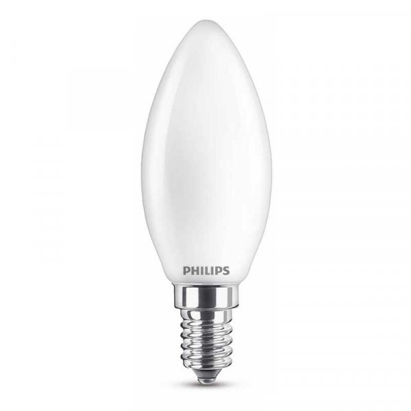 Philips – Lamppu LED 6,5W Lasi Kerte (806lm) E14