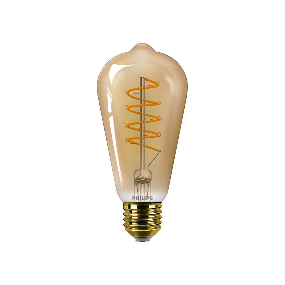 Philips – Lamppu LED 4W (250lm) Gold ST64 Himmennettävissä E27