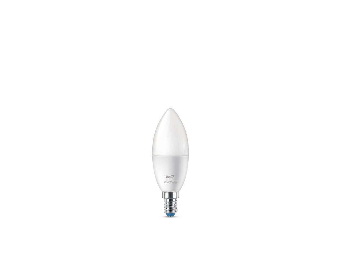 WiZ – Lamppu Smart 4,9W 470lm 2700K Dim. White Kynttilä E14 WiZ