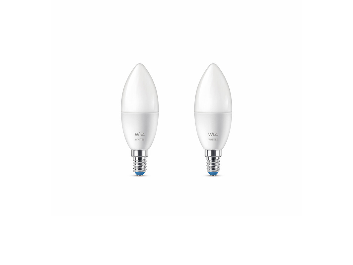 WiZ – Lamput Smart TW 4,9W 470lm 2700-6500K 2-pack Kynttilä E14WiZ