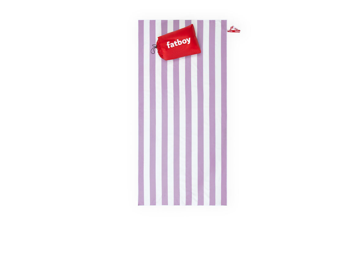 Fatboy – Beach Baggy Beach Towel w/Pillow Lilac Fatboy®