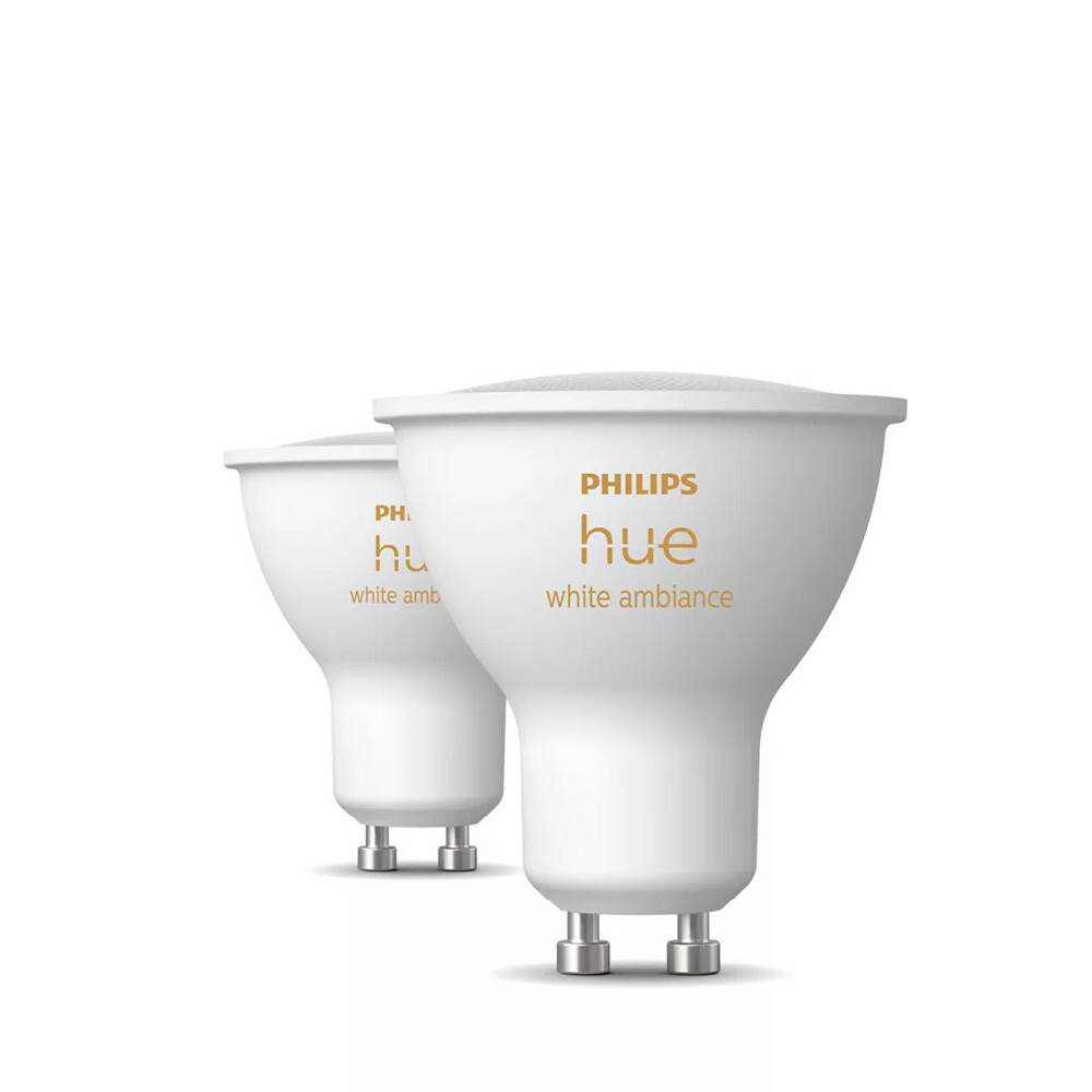 Philips Hue – White Amb. 4,2W Bluetooth GU10 Lamppu 2 pcs.