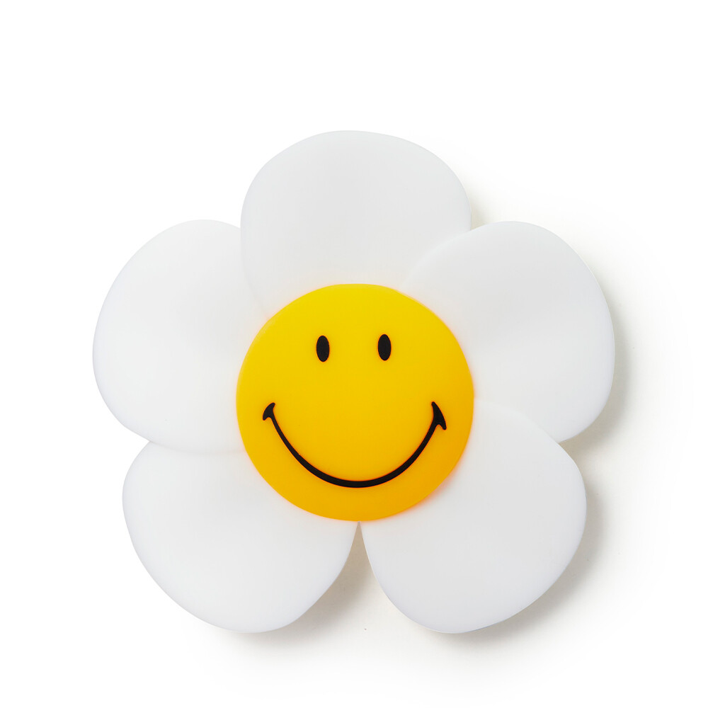 Mr. Maria – Smiley Daisy Day Light Portable Seinävalaisin Valkoinen/Keltainen Mr. Maria