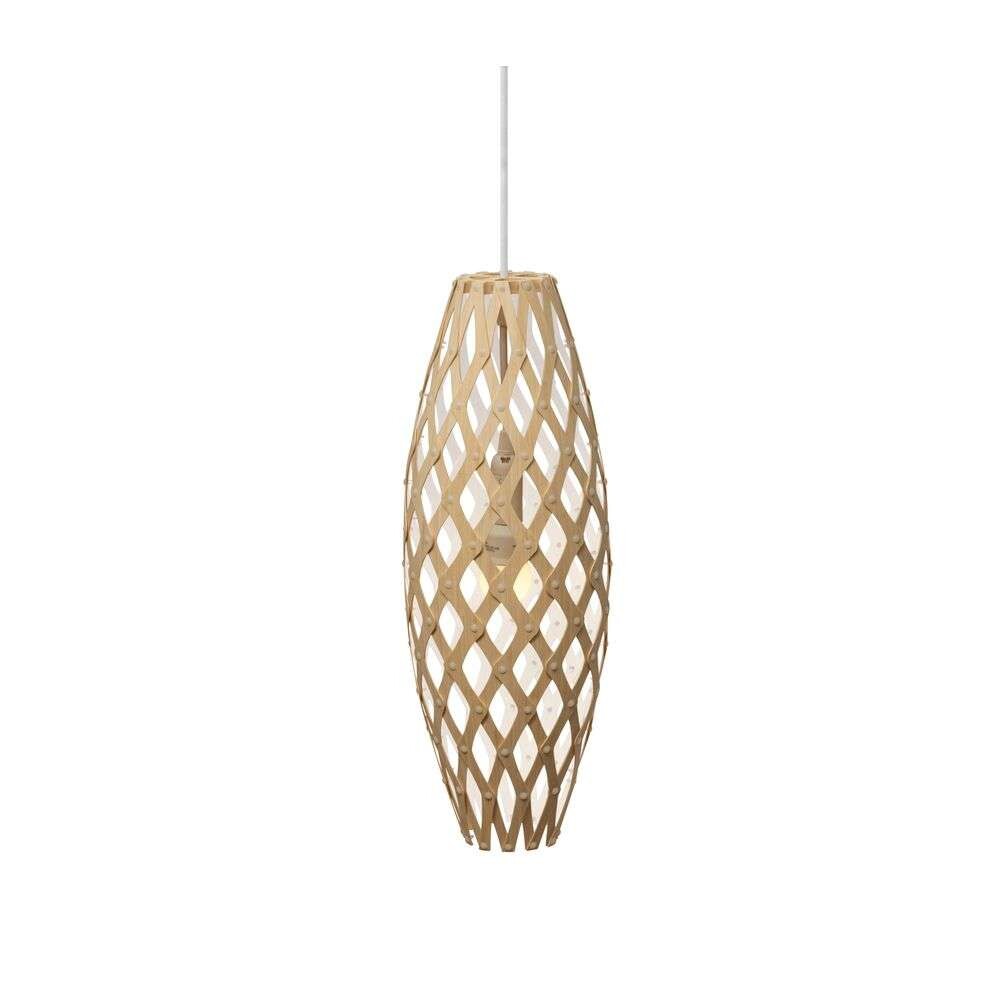 David Trubridge ltd - Hinaki Hanglamp H90 Wit 1 Kant