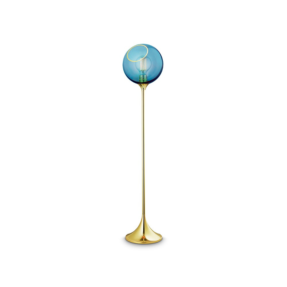 Design By Us - Ballroom VloerLamp Blue Sky/Gold