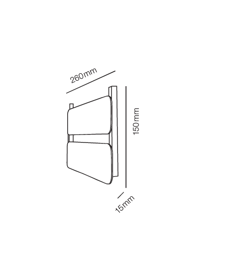 LIGHT-POINT – Rørhat Small Nimikyltti (2 pcs.) Musta LIGHT-POINT