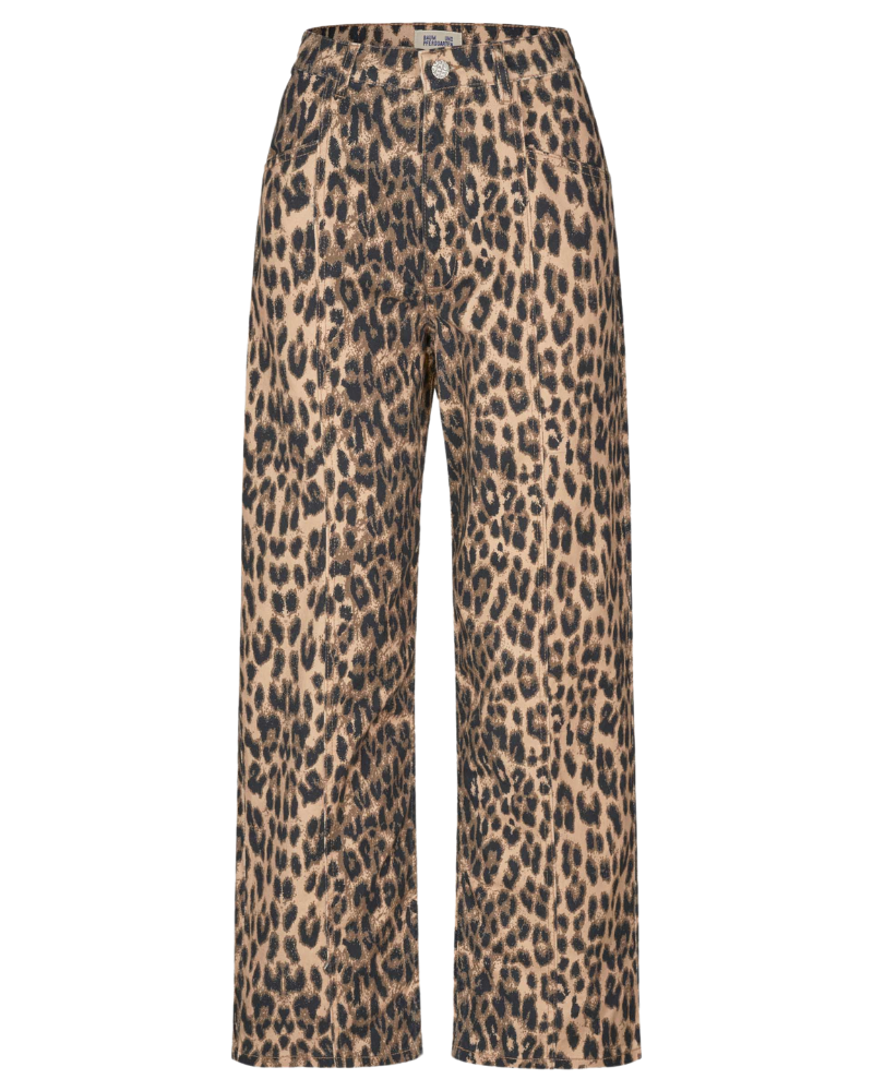 Baum Und Pferdgarten ♥ Nara Jeans Brown Baum Leopard 7175