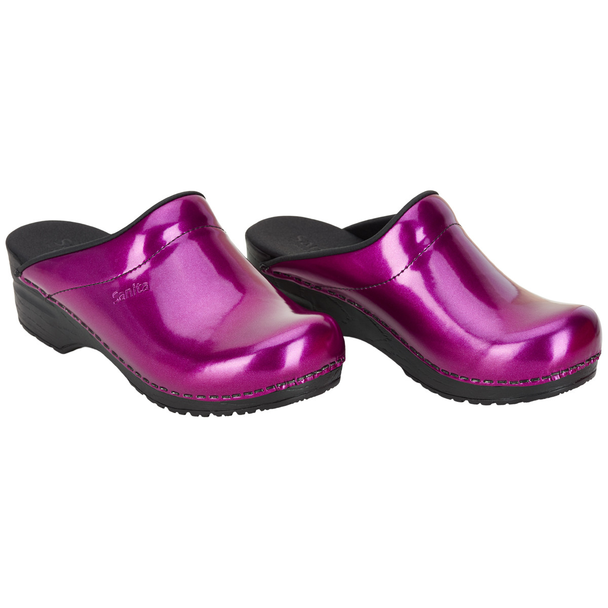 sanita backless clogs