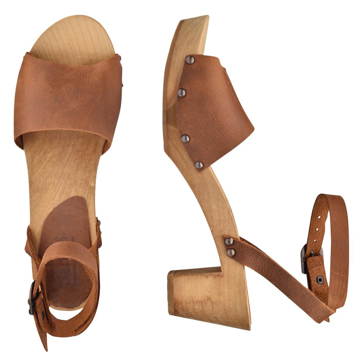 Sanita Yara Flex Sandal Brun, Størrelse: 37, Dame