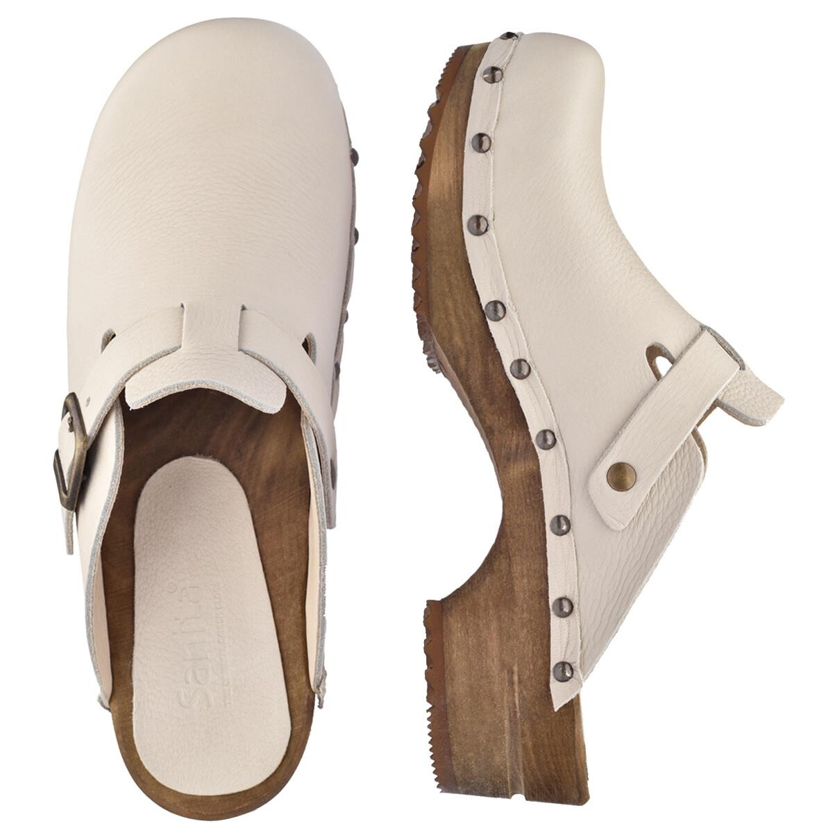 Sanita Kristel Clogs W White