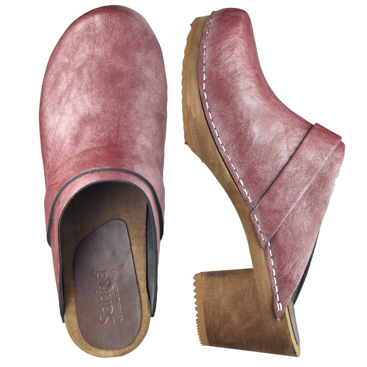 Sanita Clogs Red