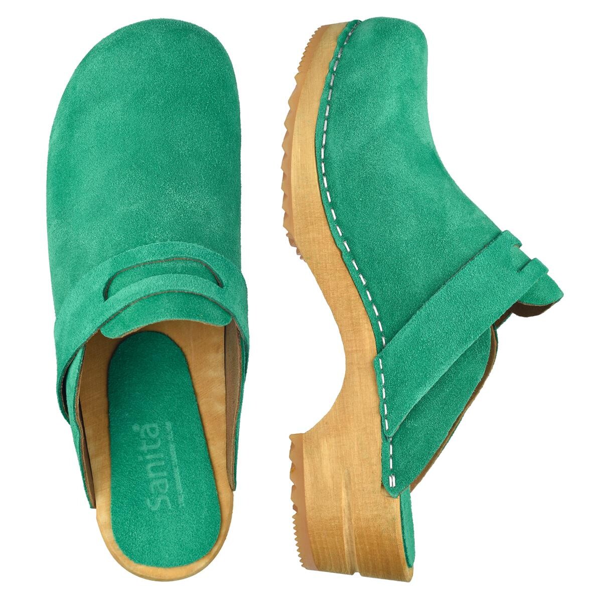 Sanita Nosa Clogs Green