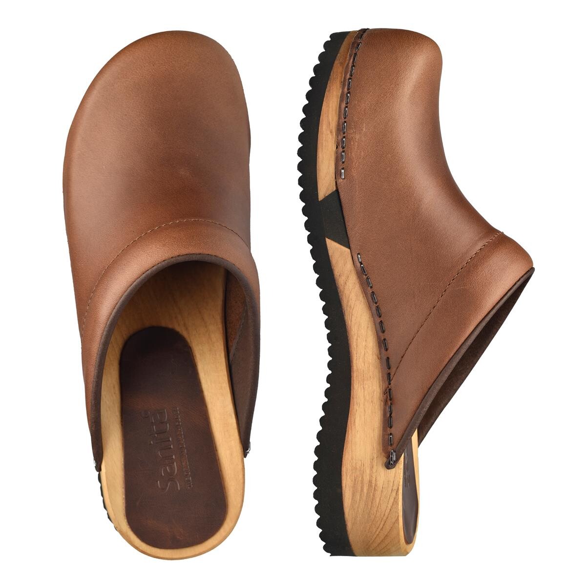 Sanita Risa Flex Clogs Brown