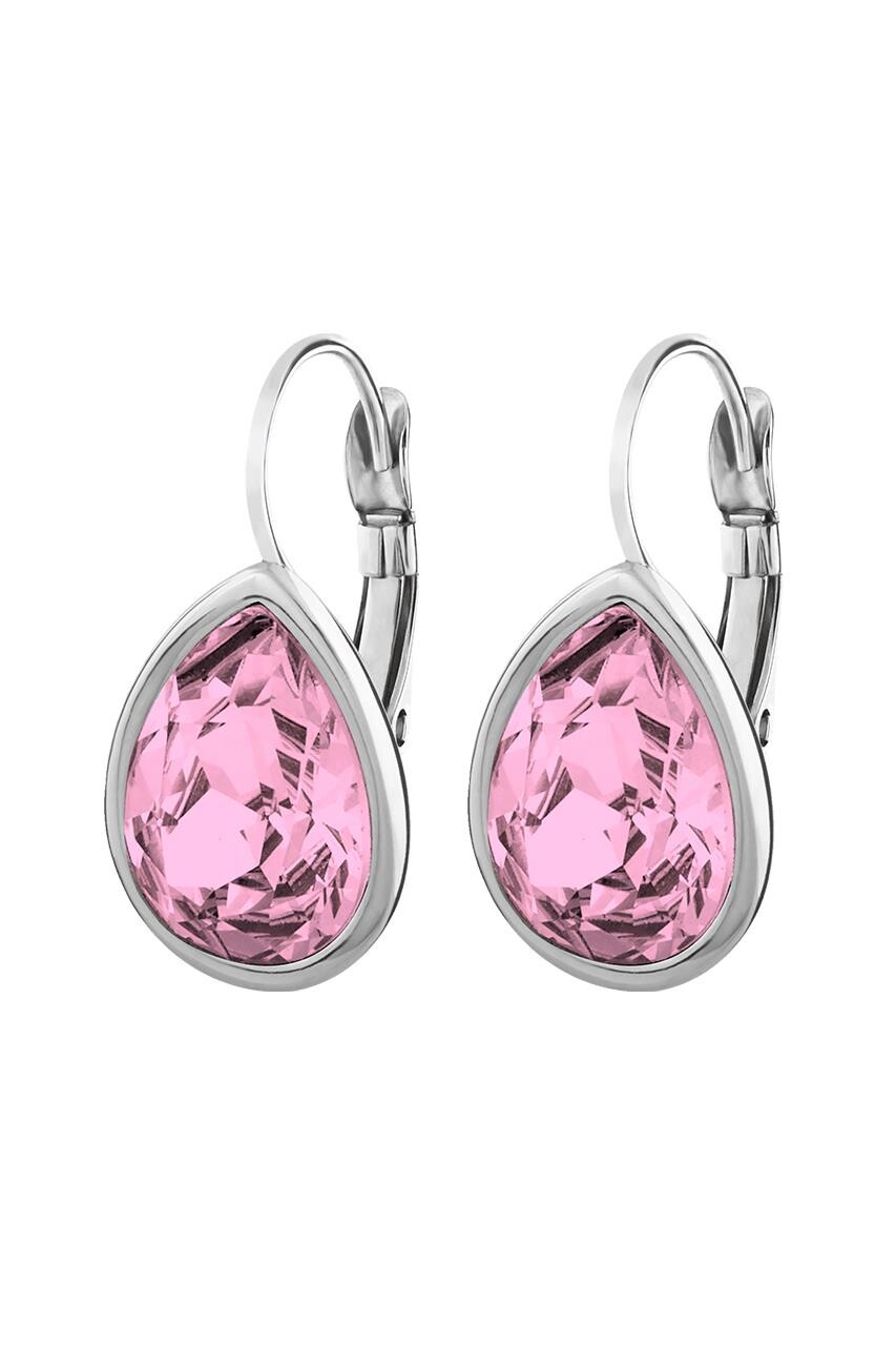 Dyrberg Kern Dyrberg/Kern Vanda Earring, Color: Silver, Pink, Onesize, Women