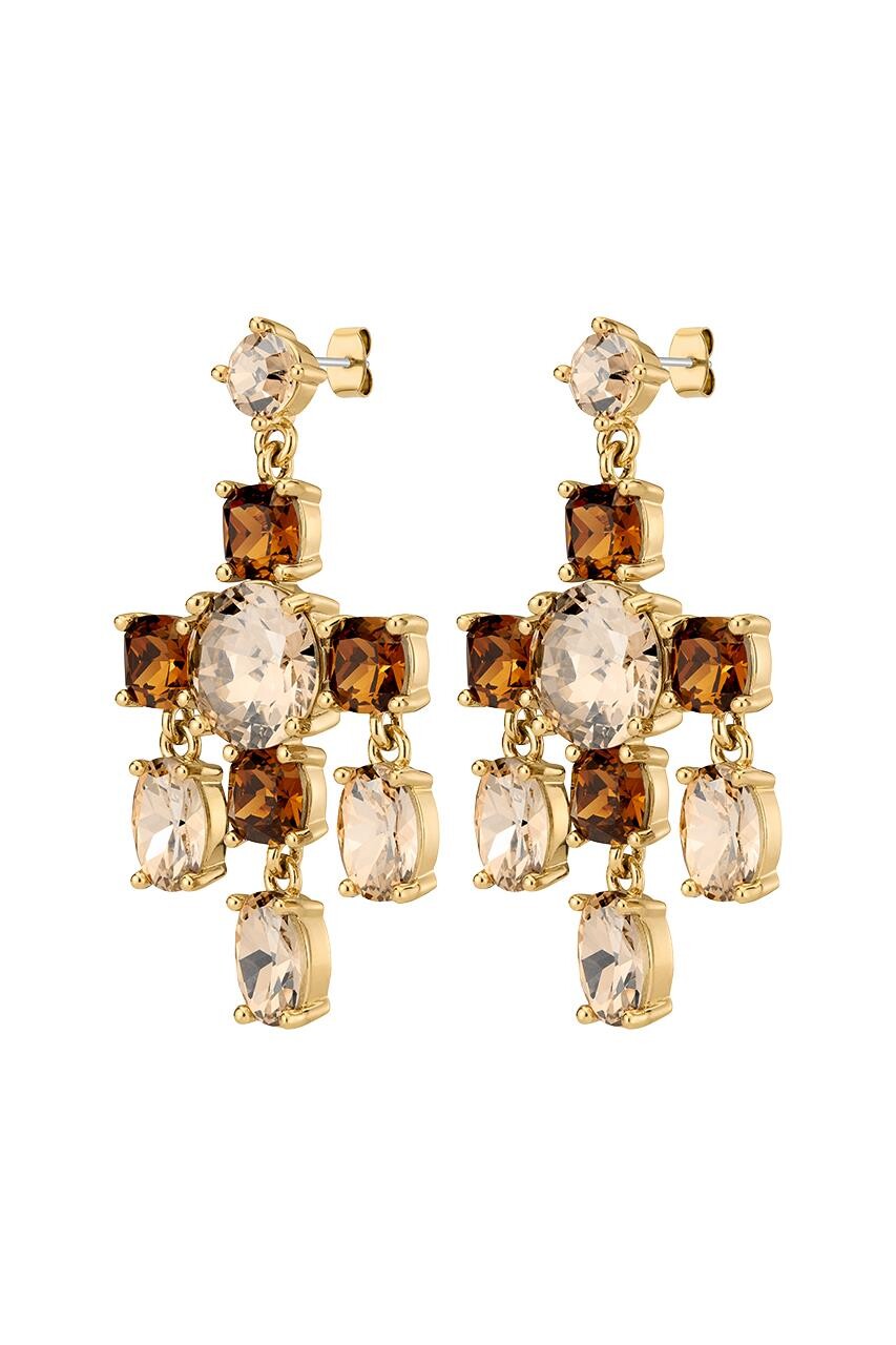 Dyrberg Kern Dyrberg/Kern Leonora Earring, Color: Golden, Onesize, Women