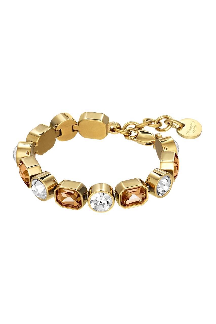 Dyrberg Kern Dyrberg/Kern Alaya Bracelet, Color: Golden, Onesize, Women