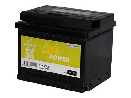 Batteri 50Ah/12V/207x175x190 <br />Start - Auto - STD