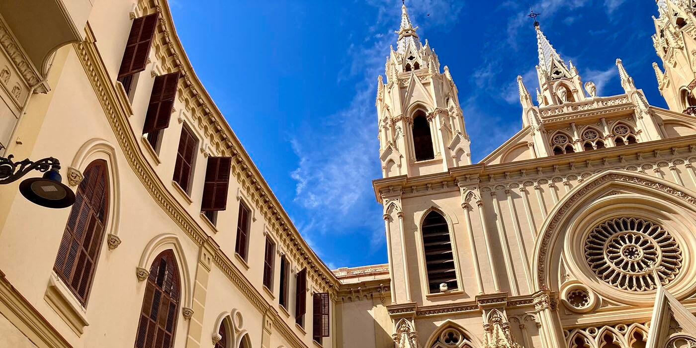 Malaga – de historiske bygningsværker ligger side og side